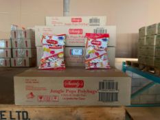 (8) BOXES OF SWIRLY JUNGLE POPS, 16/120G BAGS PER BOX