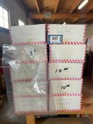 LOT OF ASSORTED SIZE CLEAR POLY BAGS