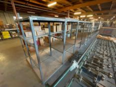 (6) SECTIONS OF ADJUSTABLE WAREHOUSE SHELVING