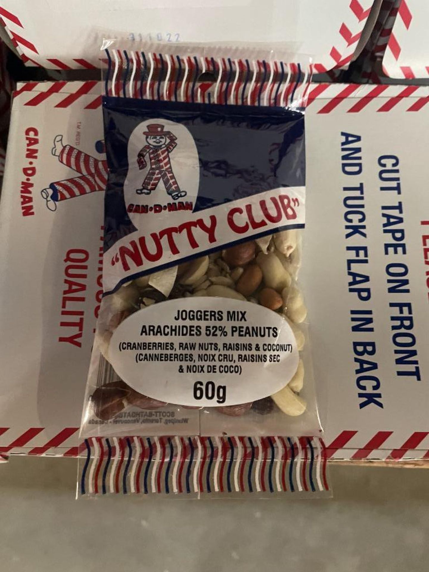 (23) BOXES OF NUTTY CLUB JOGGERS MIX, (11) 12/60G PER BOX & (12) 12/165G PER BOX - Image 2 of 3