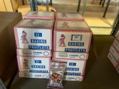(8) BOXES OF NUTTY CLUB CANDY CORALETTES, 12/150G BAGS PER BOX