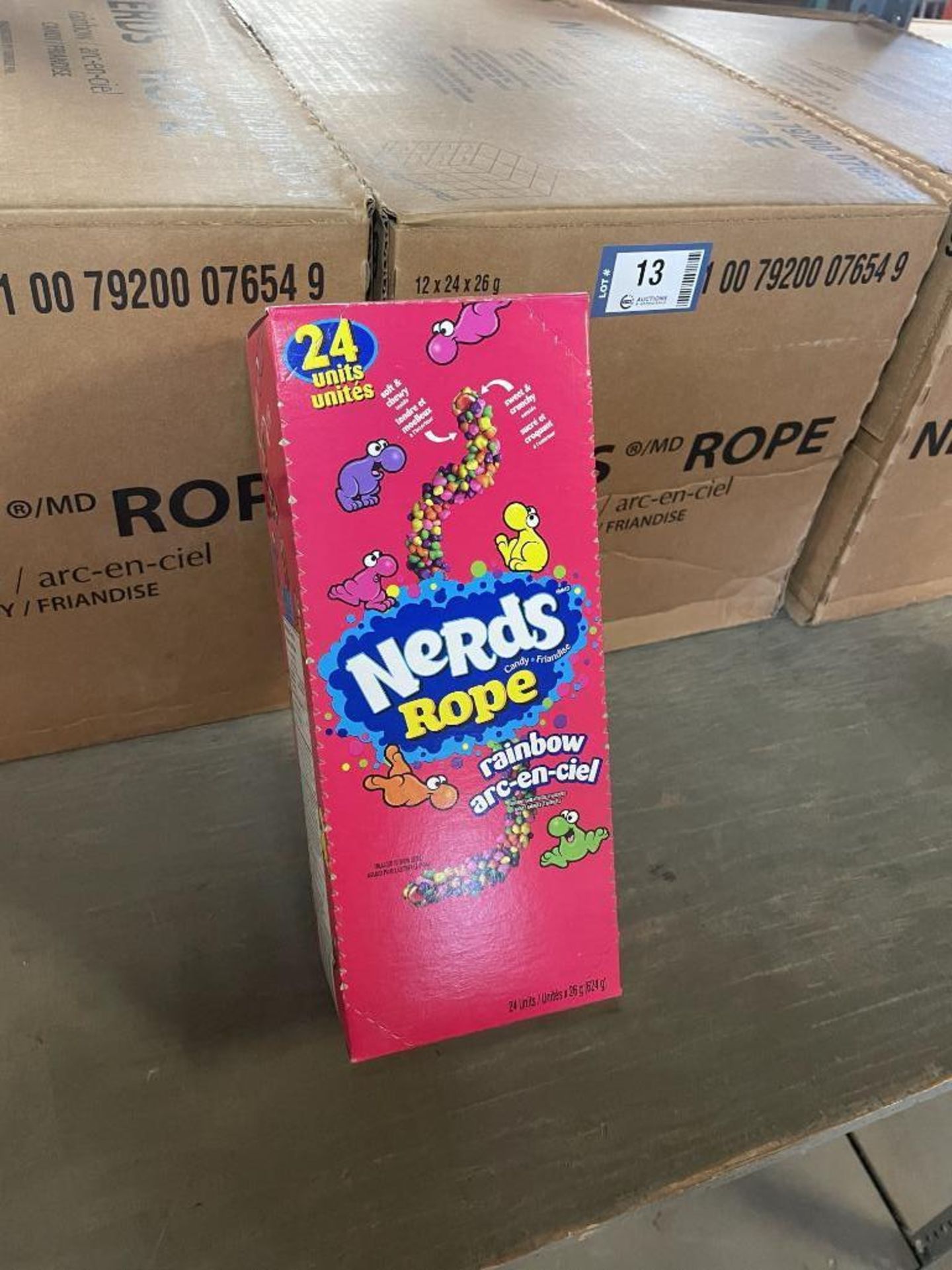 (3) CASES OF RAINBOW NERDS ROPE - Image 2 of 2