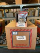 CASE OF NUTTY CLUB RAW SHELLED SUNFLOWER SEEDS, 10/12/100G