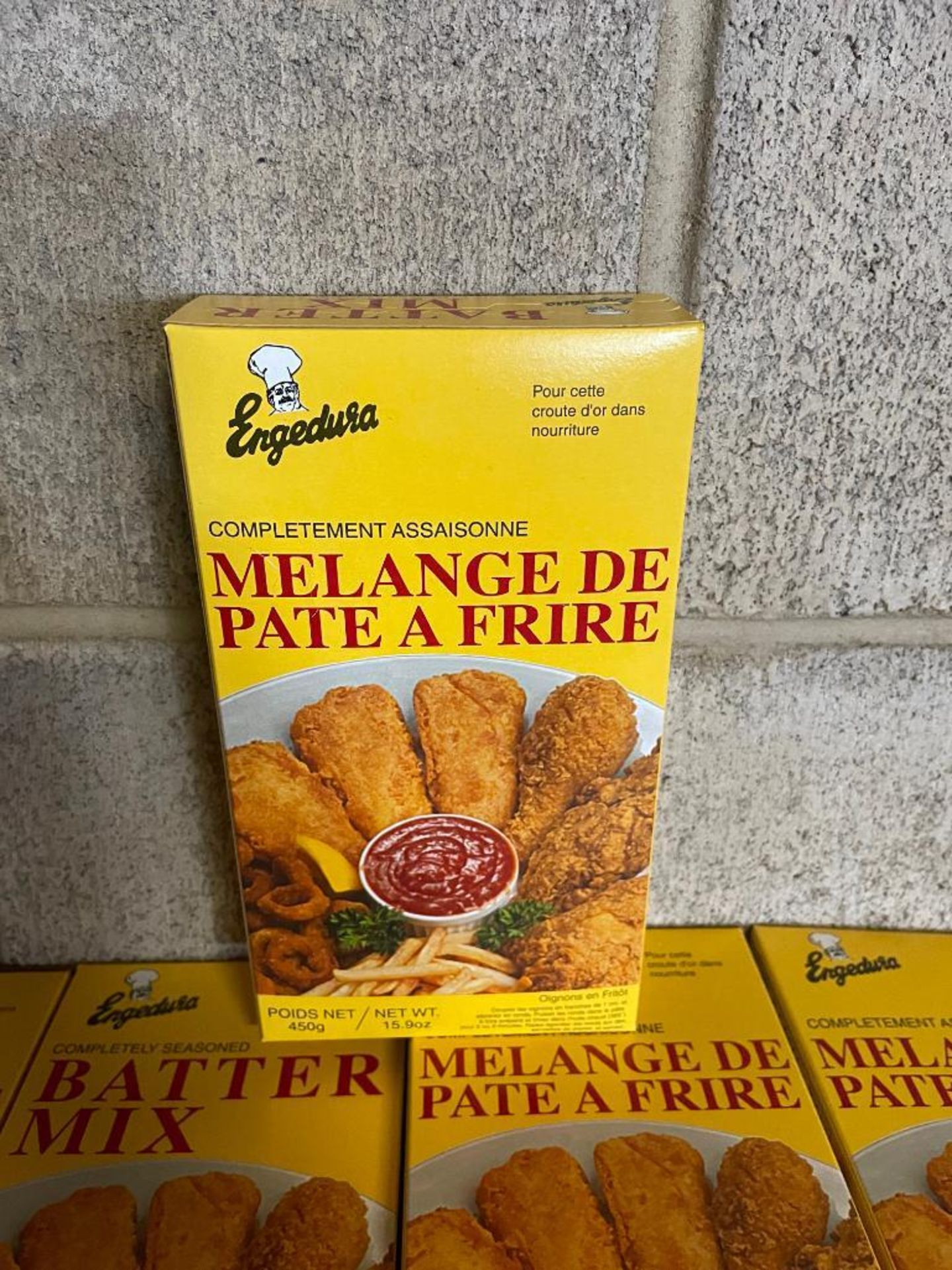 (11) CASES OF ENGEDURA COMPLETELY SEASONED BATTER MIX, 12/450G BOXES PER CASE - Image 2 of 2