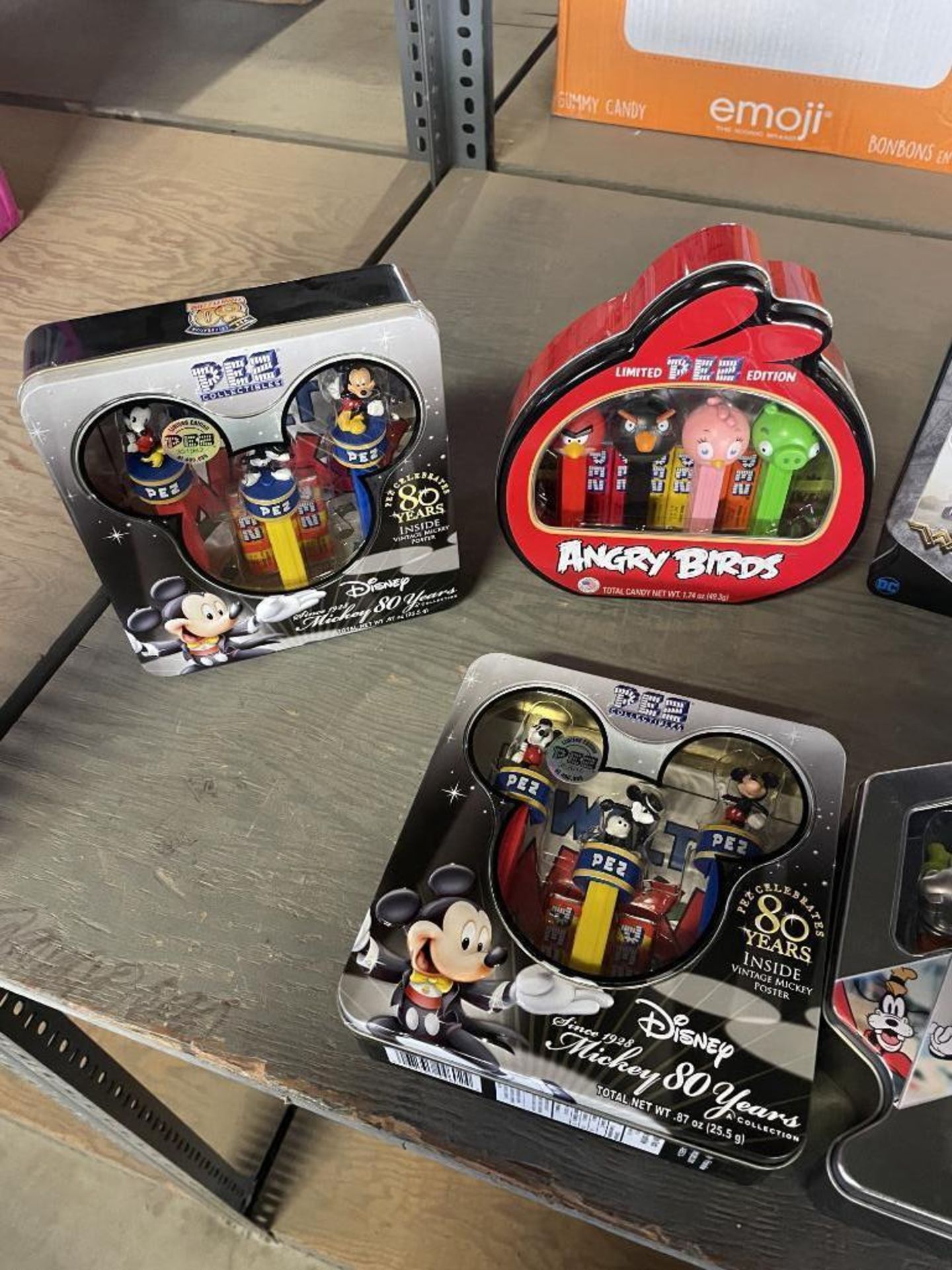 (7) PEZ COLLECTOR TIN INCLUDING: DISNEY 80 YEARS OF MICKEY, DISNEY 100 YEARS OF WONDER, STAR WARS, J - Image 2 of 3