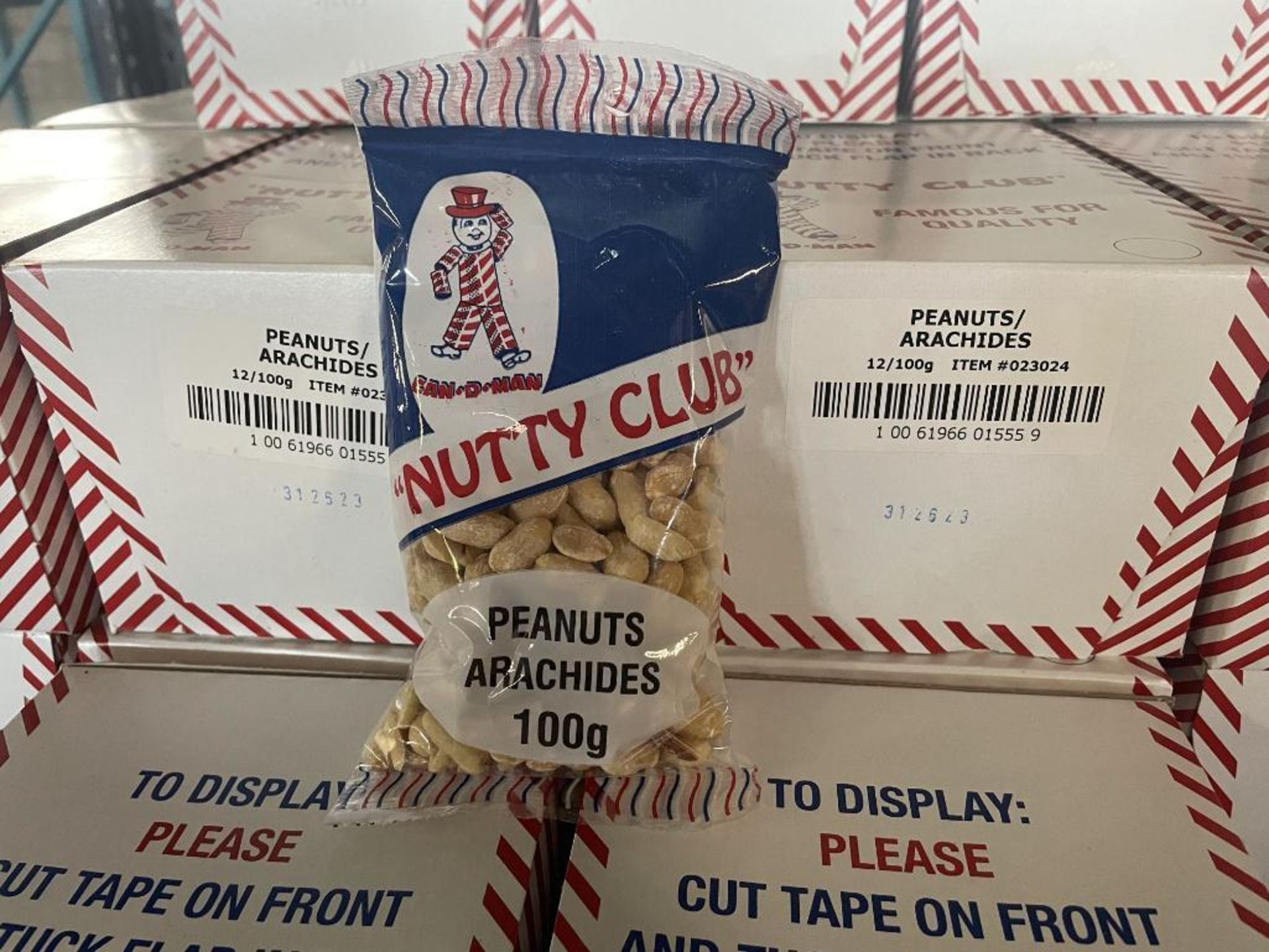 (21) BOXES OF NUTTY CLUB PEANUTS, 12/100G PER BOX - Image 2 of 4