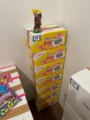(7) BOXES OF PALMER HOLLOW MILK CHOCOLATE BABY BINKS, 18/56G PER CASE