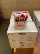 LOT OF APPROX. (6) CASES OF HELLO KITTY 40TH GIFT TINS PEZ DISPENSERS