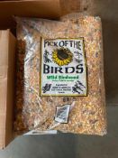 (3) BAGS OF PICK OF THE BIRDS WILD BIRD SEEDS, 8/LBS PER BAG