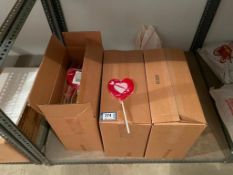 APPROX. (3) BOXES OF VALENTINE MOTTO GIANT LOLLIPOP​​​​​​​