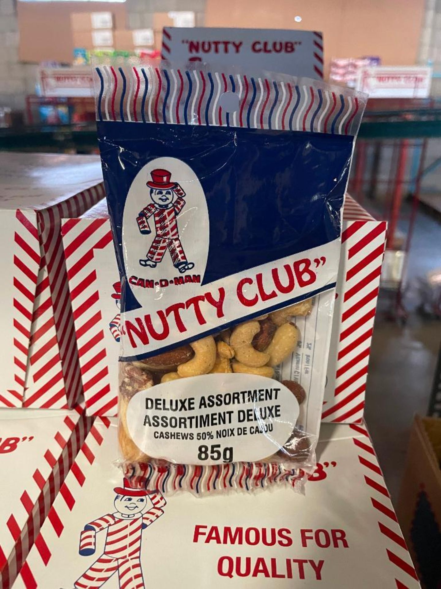(28) BOXES OF NUTTY CLUB DELUXE NUTS, 12/85G BAGS PER BOX - Image 4 of 4