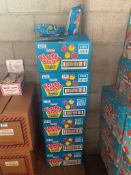 (6) BOXES OF CHARMS FLUFFY STUFF COTTON CANDY, 12 BAGS PER BOX