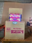 (4) CASES OF HILL BISCUITS MALTED MILK BISCUITS
