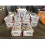 APPROX. (11) BOXES OF NUTTY CLUB SALT'N VINEGAR PEANUTS, 12/100G PER BOX