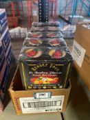 (120) TINS OF RENDEZ VOUS NATURAL WILD BERRY MIX MINI CANDIES, MADE IN FRANCE, 43G/TIN