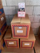 (2) CASES OF NUTTY CLUB SHELLED BAR B-Q SUNFLOWER SEEDS & (1)CASE OF BBQ PEANUTS,12/12/100G PER CASE