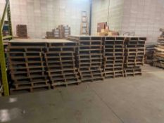 LOT OF APPROX. (70) WOODEN PALLETS