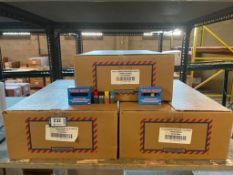 (3) BOXES OF FOOD CLUB FOOD COLOUR, 12/12/25ML PER CASE