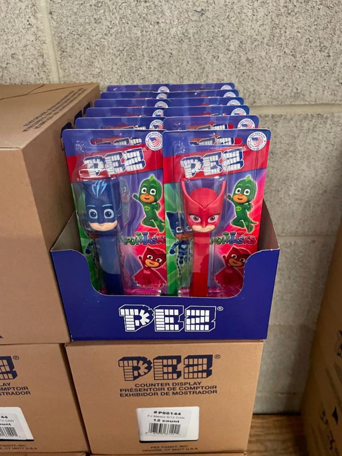 LOT OF APPROX. (12) BOXES OF PJ MASKS PEZ DISPENSERS - Image 2 of 2