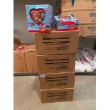 (4) BOXES OF PAW PATROL FOIL CHOCOLATE HEART
