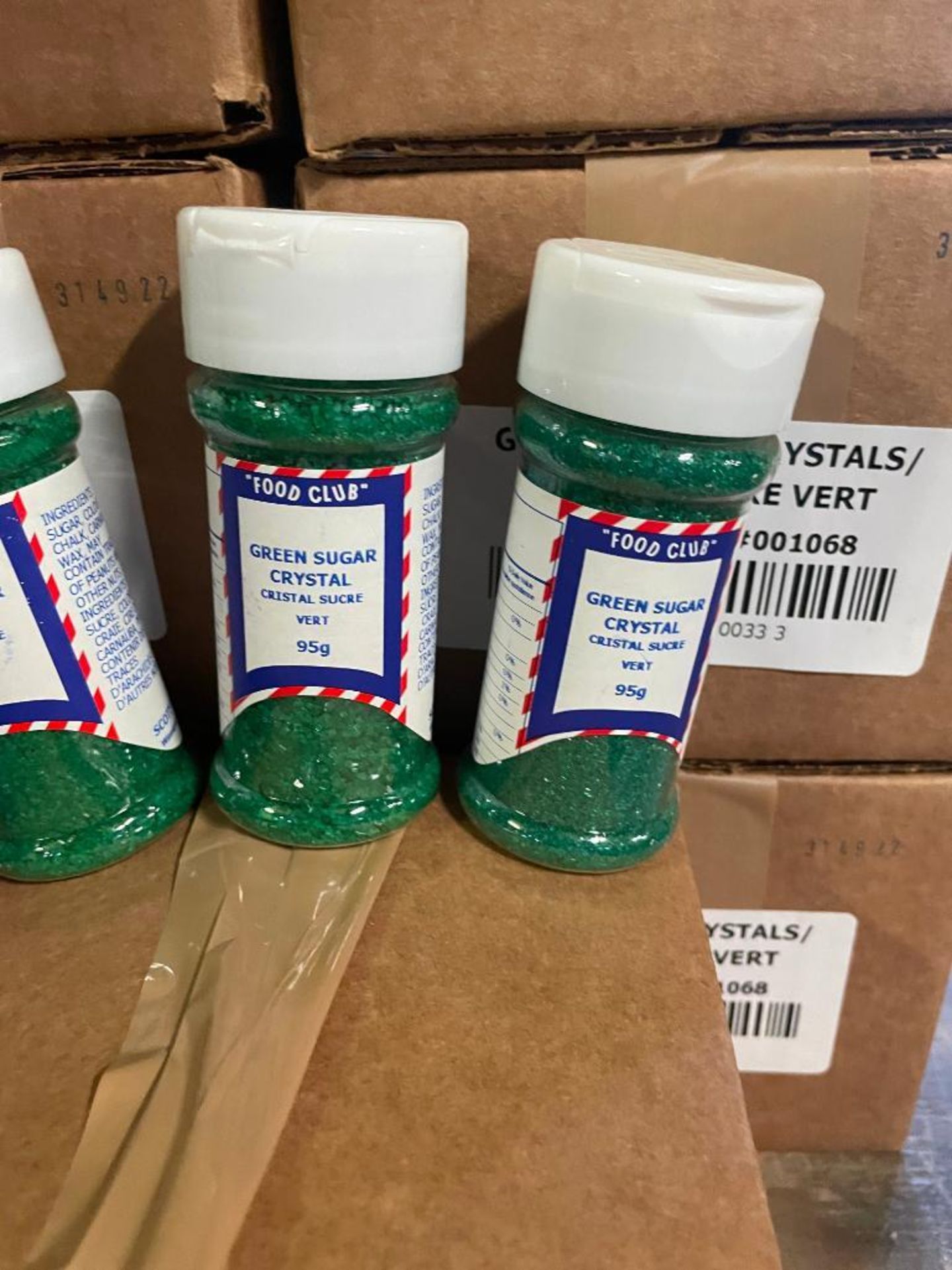 (7) BOXES OF FOOD CLUB GREEN SUGAR CRYSTALS, 12/95G BOTTLE PER BOX - Image 2 of 2