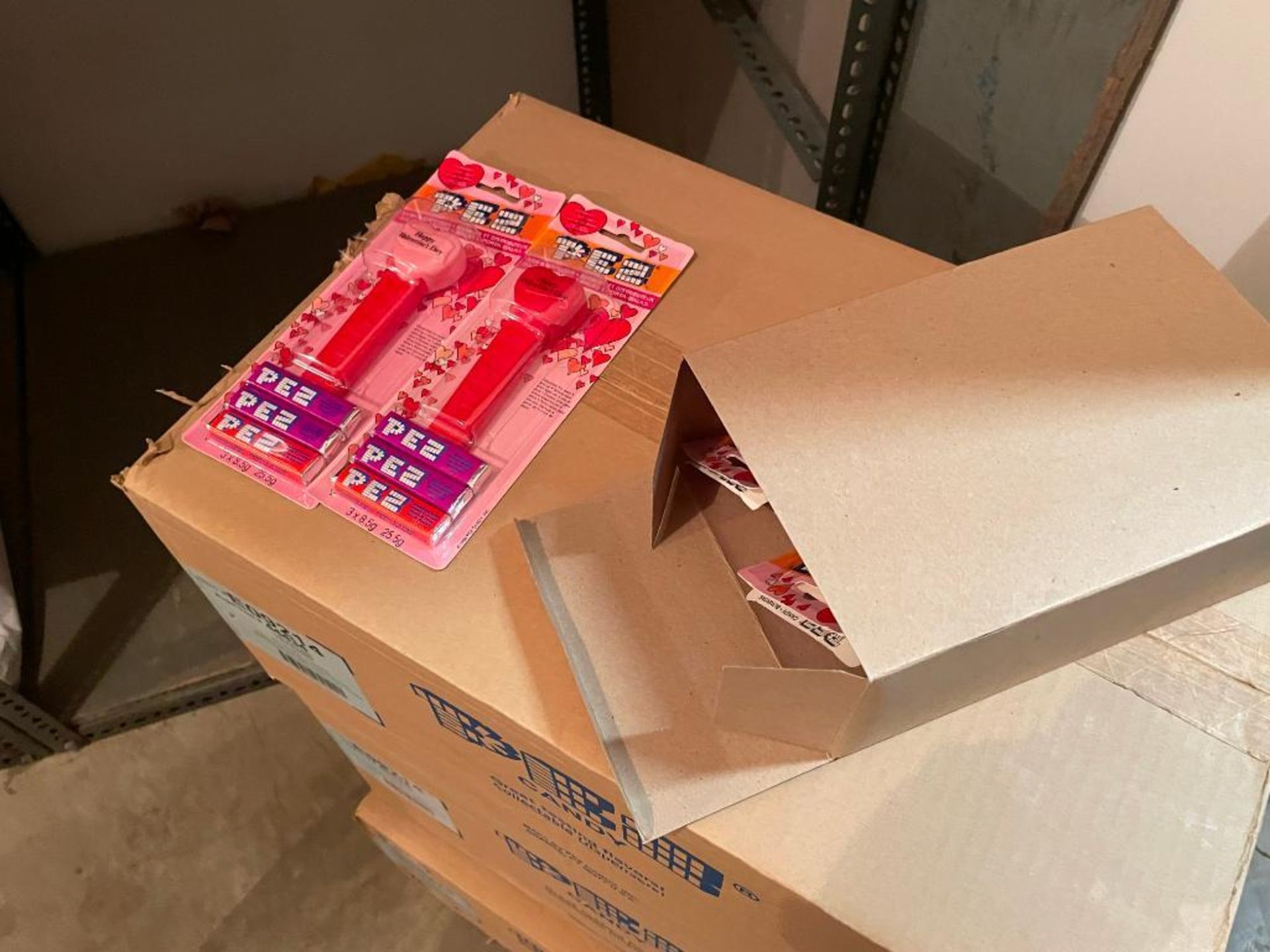 (3) BOXES OF VALENTINE PEZ DISPENSERS - Image 2 of 3