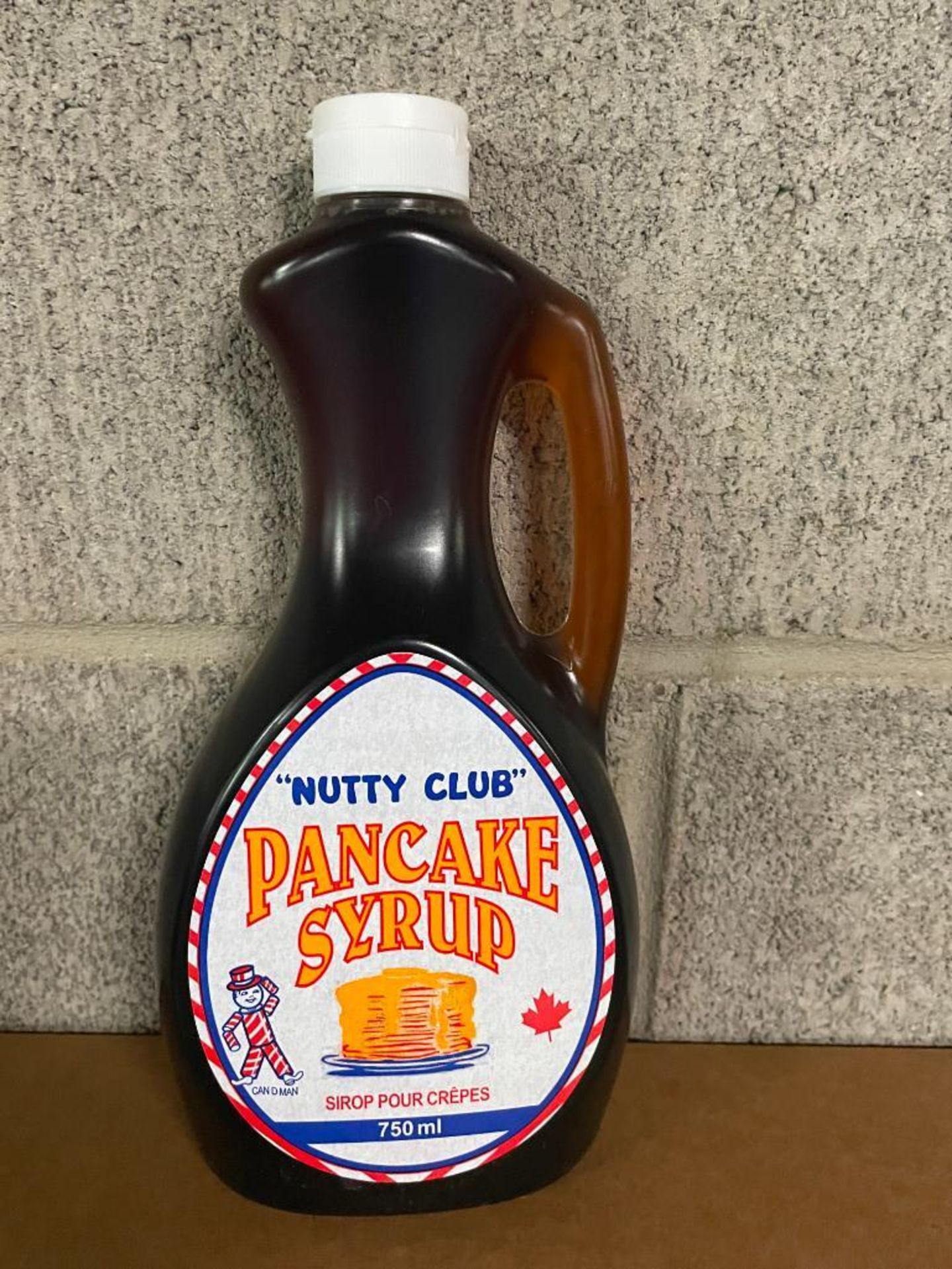 APPROX. (4) BOXES OF NUTTY CLUB PANCAKE SYRUP, 12/750MLBOTTLE PER BOX - Image 2 of 2