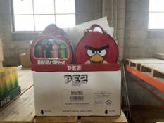 (4) BOXES OF ANGRY BIRDS PEZ DISPENSER GIFT TINS