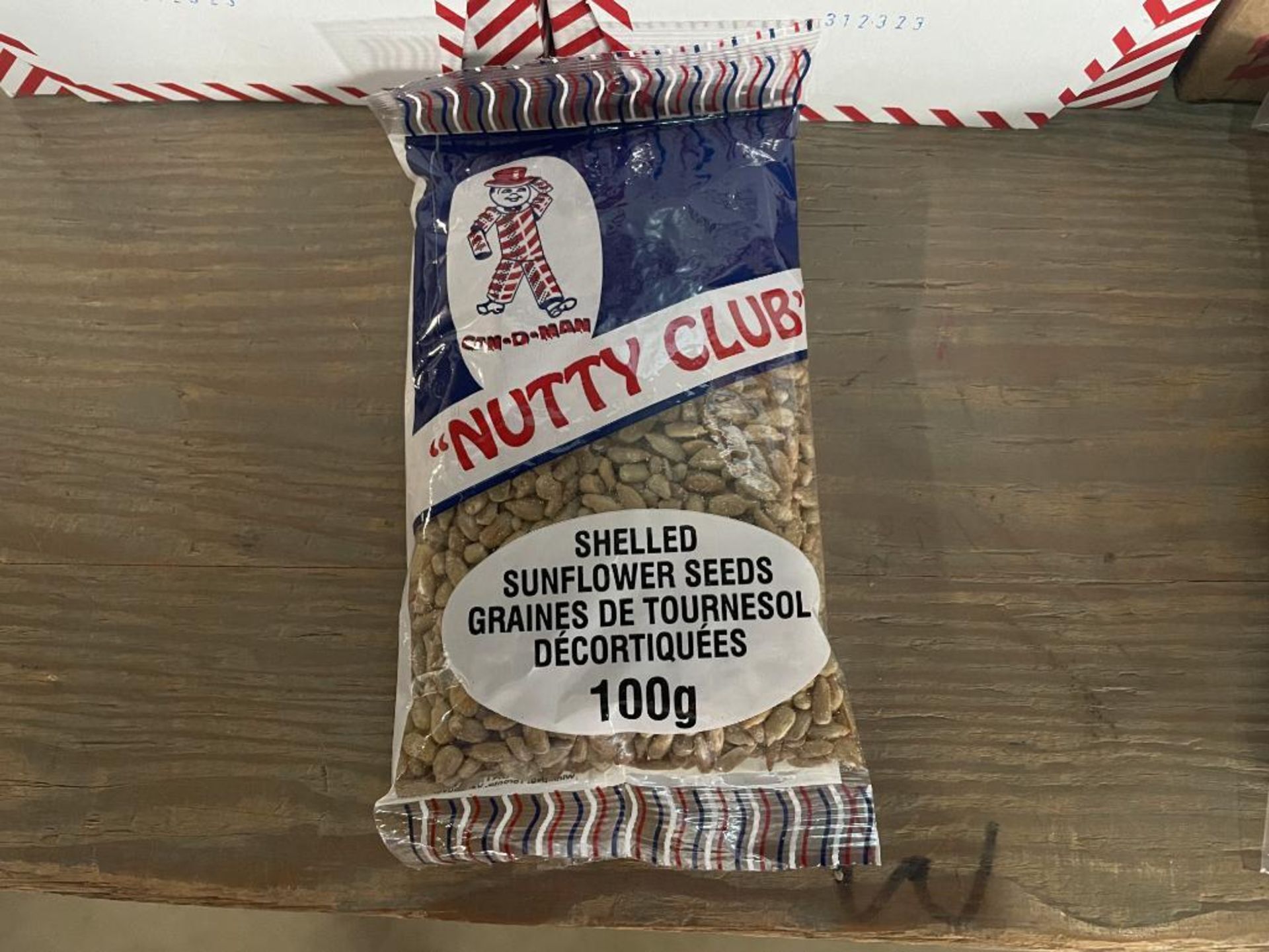 (10) BOXES OF NUTTY CLUB SHELLED SUNFLOWER SEEDS, (6) 12/100G PER BOX & (4) 12/10/18G PER BOX - Image 2 of 3