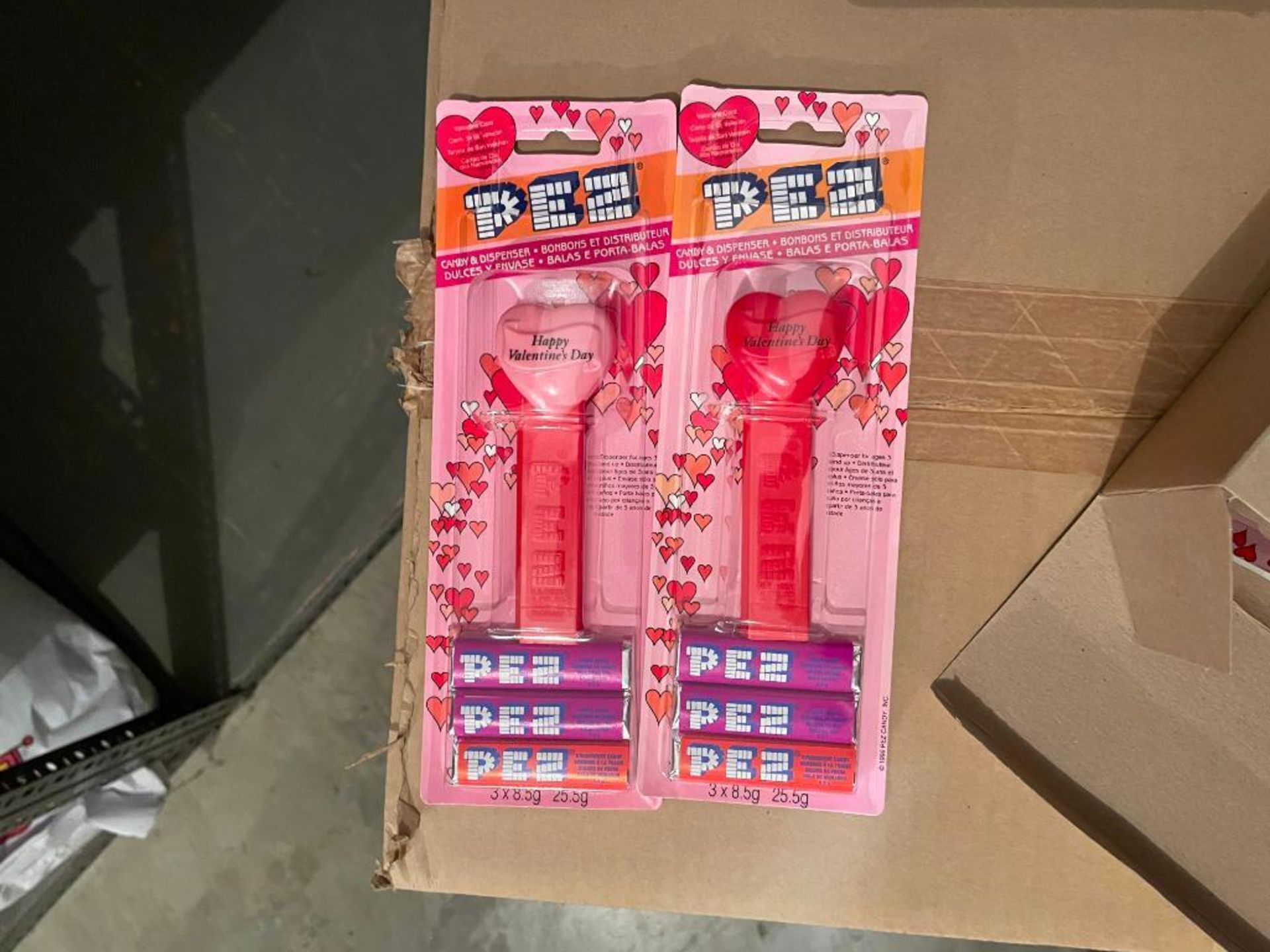 (3) BOXES OF VALENTINE PEZ DISPENSERS - Image 3 of 3