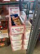 (14) BOXES OF NUTTY CLUB BBQ PEANUTS, 12/100G BAGS PER BOX