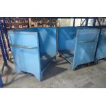 Lot of (2) Mobile Warehouse Picking Bins.