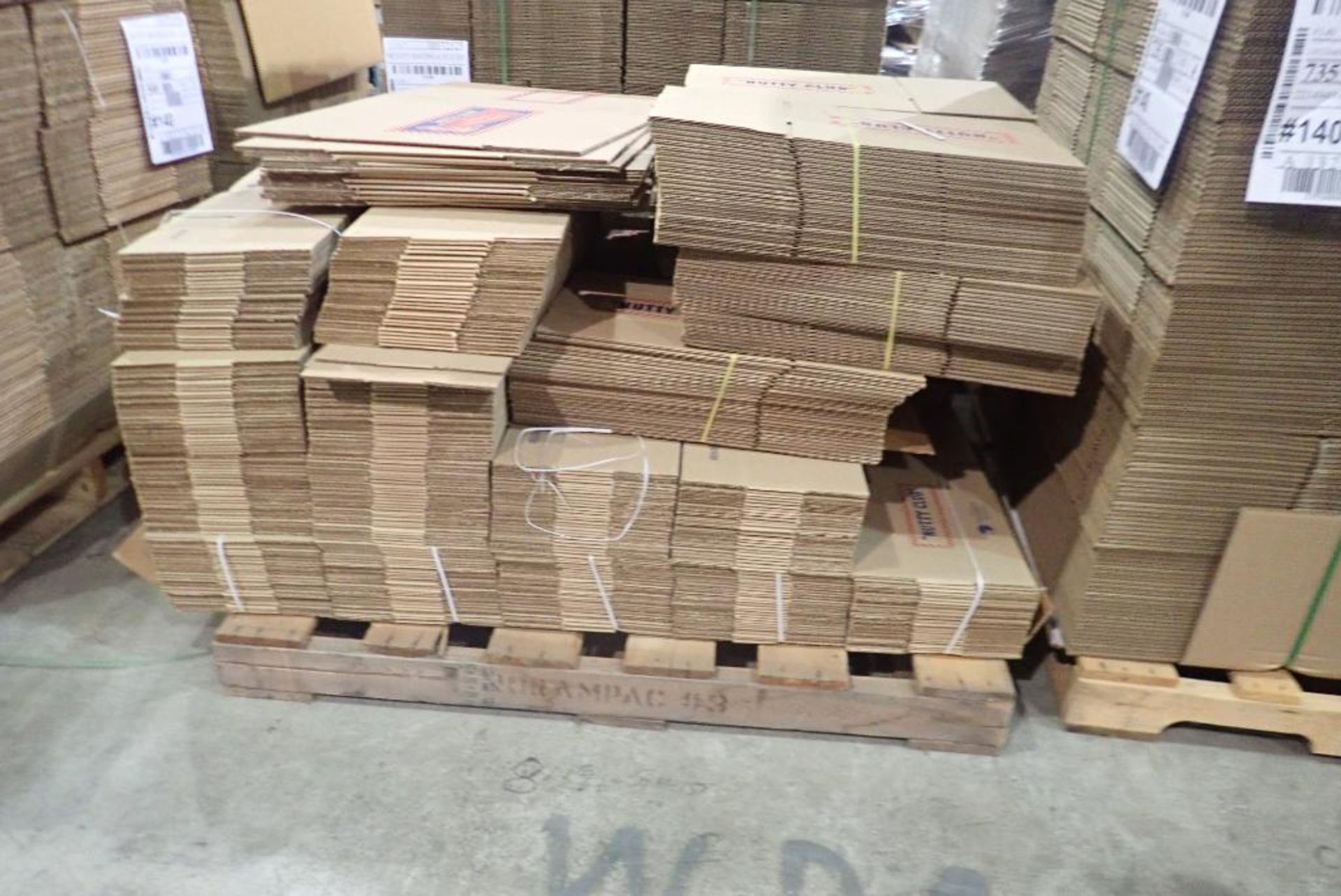 Lot of (5) Pallets Asst. Cardboard Boxes. - Image 5 of 6