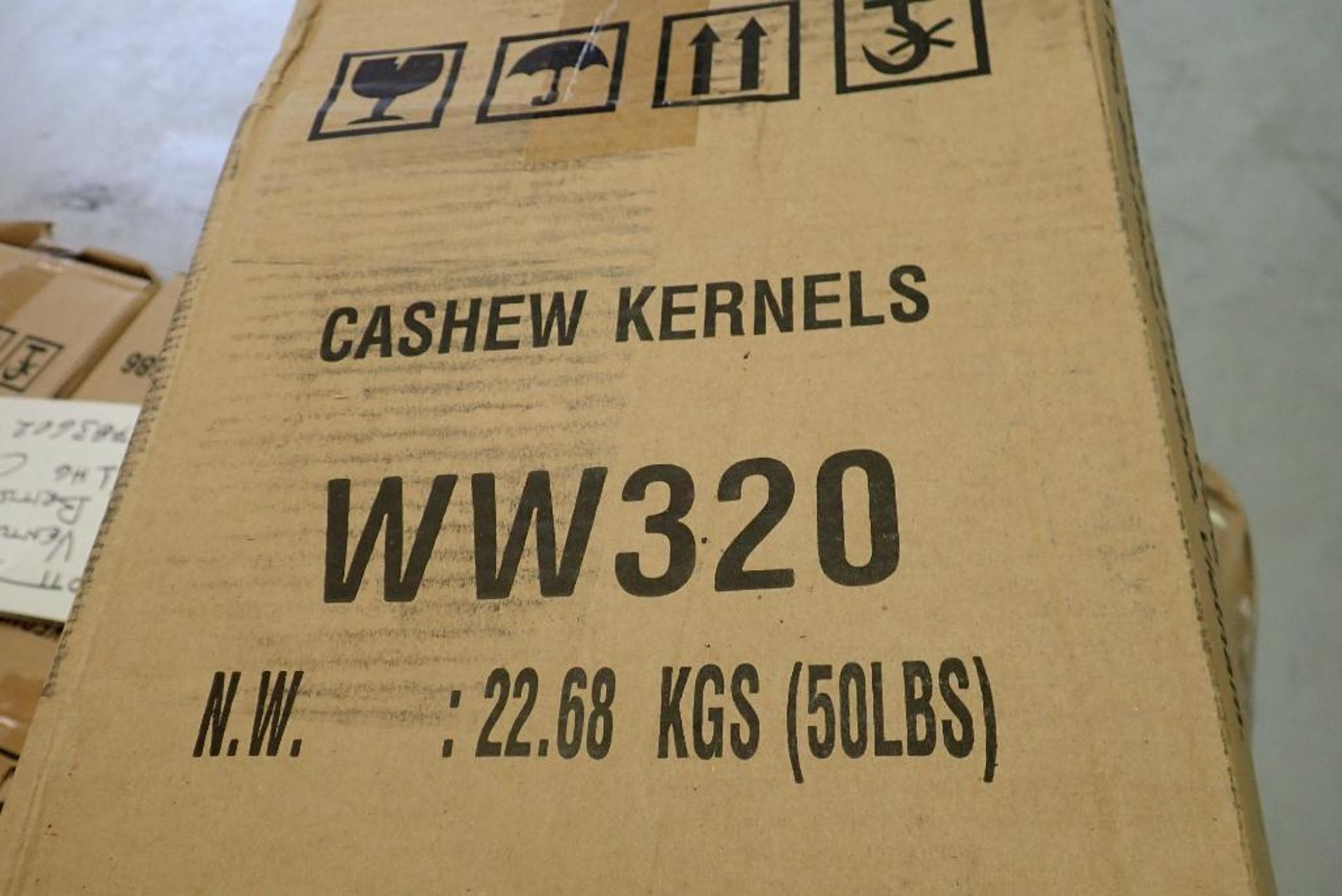Lot of Approx. (34) 50lbs Boxes Cashew Kernels. - Image 3 of 3