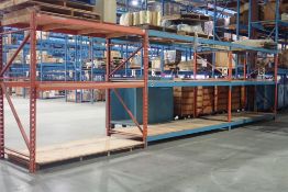 Lot of (3) Sections 42"x8' Pallet Racking.