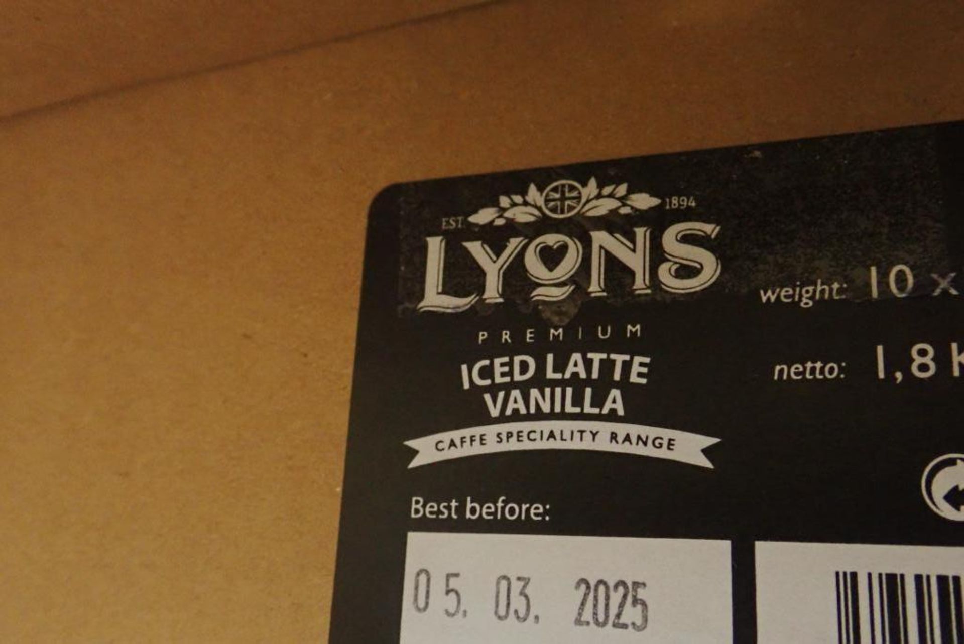 Lot of Approx. (180) Cases Lyons Instant Coffee. - Image 5 of 5