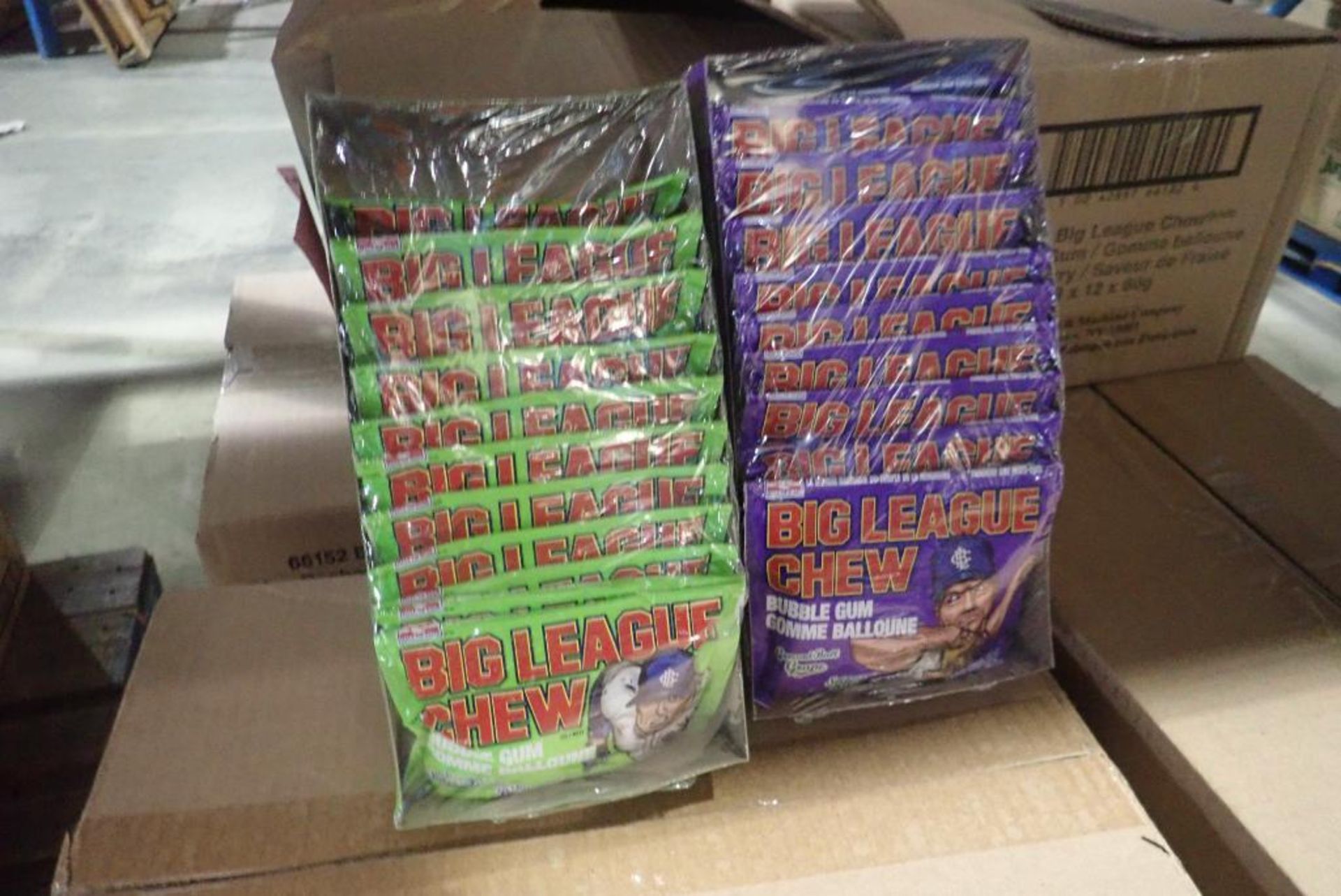 Lot of Approx. (14) Cases Big League Chew Bubble Gum. - Image 2 of 2