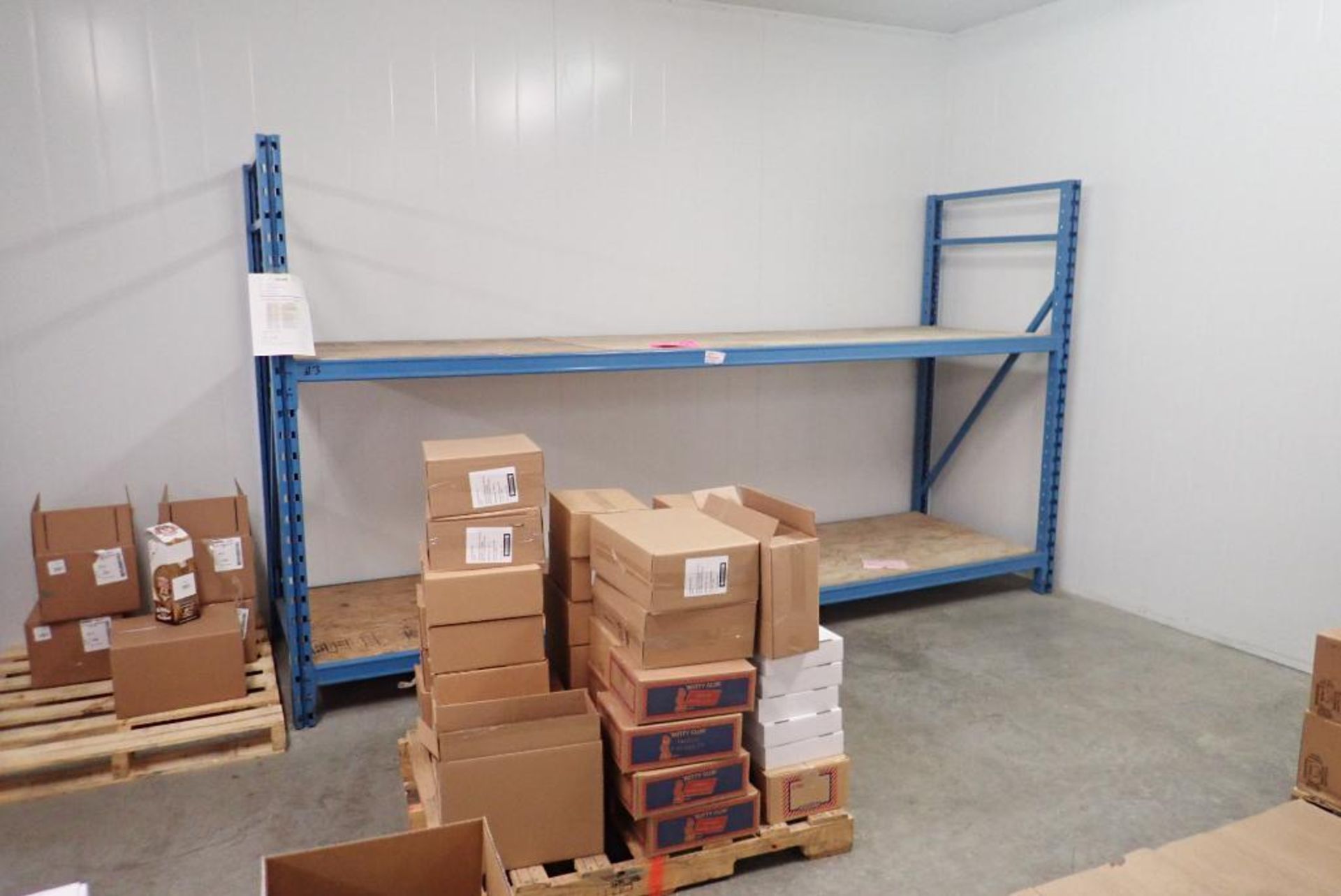Lot of (3) Sections 11'x32"x8' Pallet Racking and (1) Section 150"x32"x4' Pallet Racking. - Image 2 of 3
