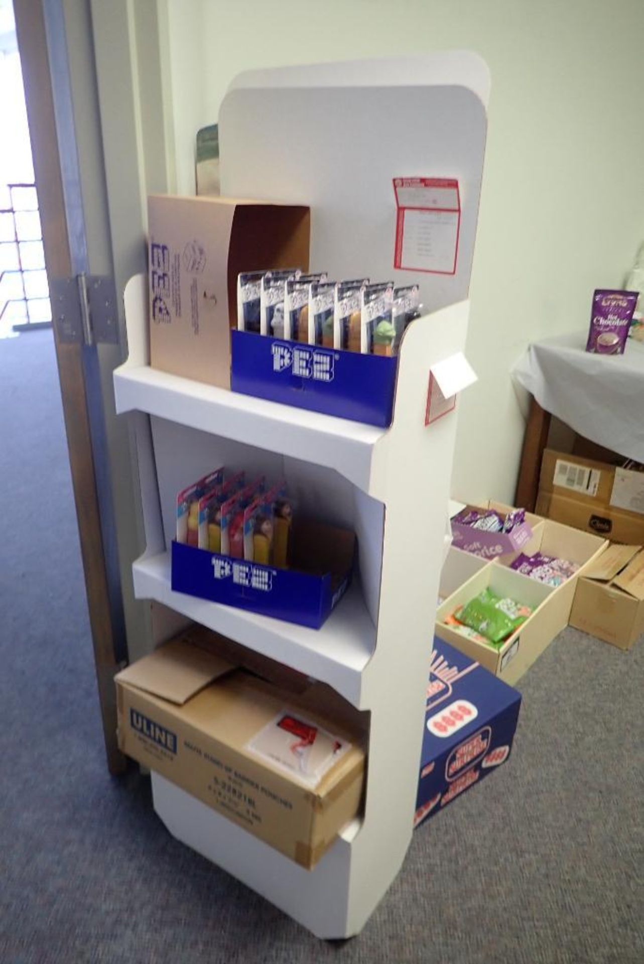 Lot of Bakers Rack w/ Asst. Baking Supplies, Candy, etc. - Image 4 of 4