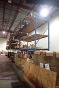 Lot of (6) Sections 12'x42" Pallet Racking.