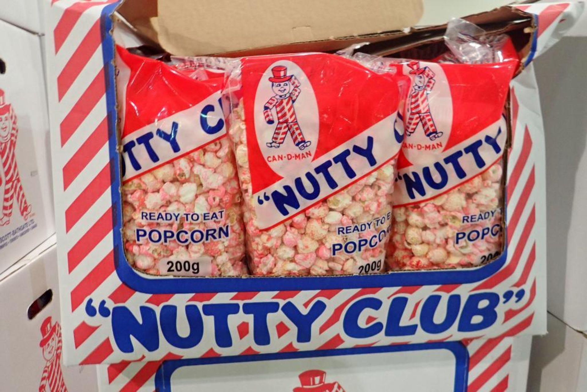 Lot of Approx. (30) Cases Pink Popcorn. - Image 2 of 2