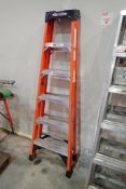 Werner 6' Aluminum/Fiberglass Step Ladder.