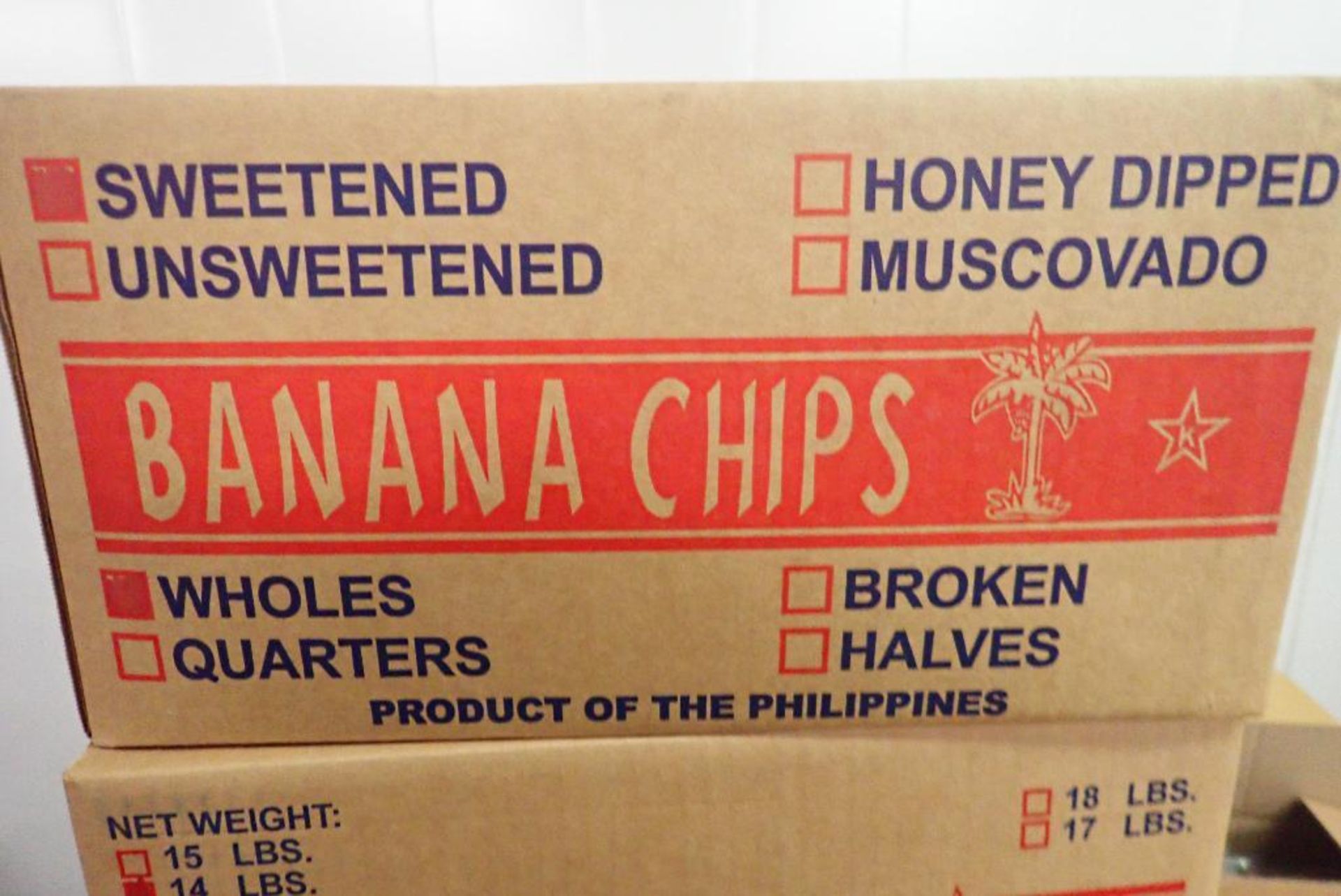 Lot of (10) Cases Papaya Dices and (8) Cases Banana Chips, etc. - Image 4 of 5