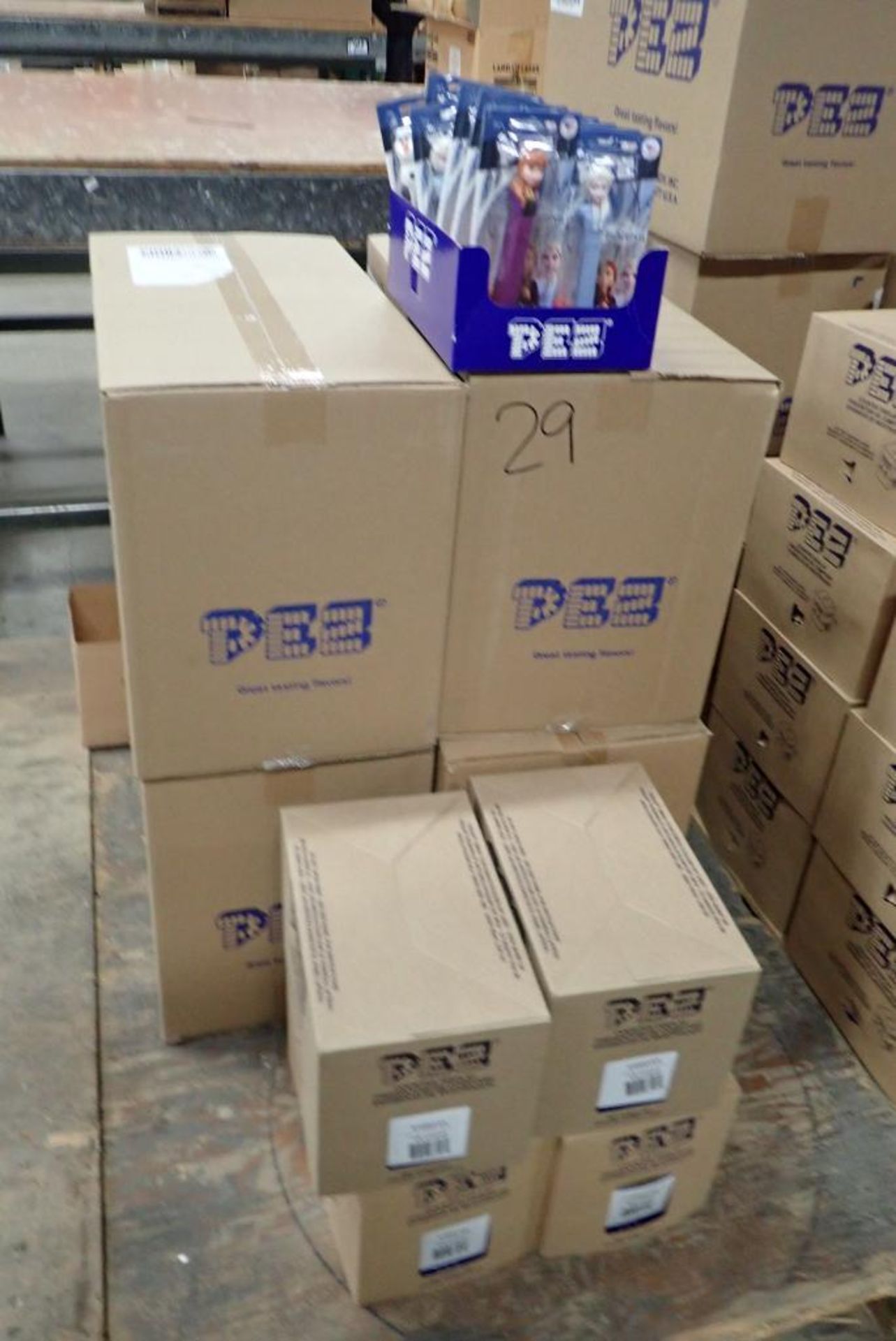 Lot of (29) Boxes Frozen PEZ Dispensers. - Image 2 of 2