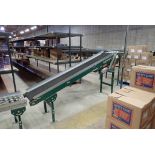 Gravity Feed Conveyor System.