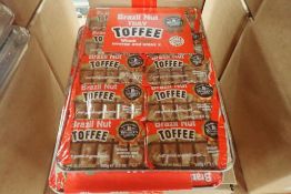Lot of (3) Boxes and (2) Trays Walkers Brazil Nut Tray Toffee.