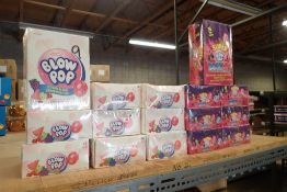 Lot of Approx. (16) Boxes Asst. Blow Pops.