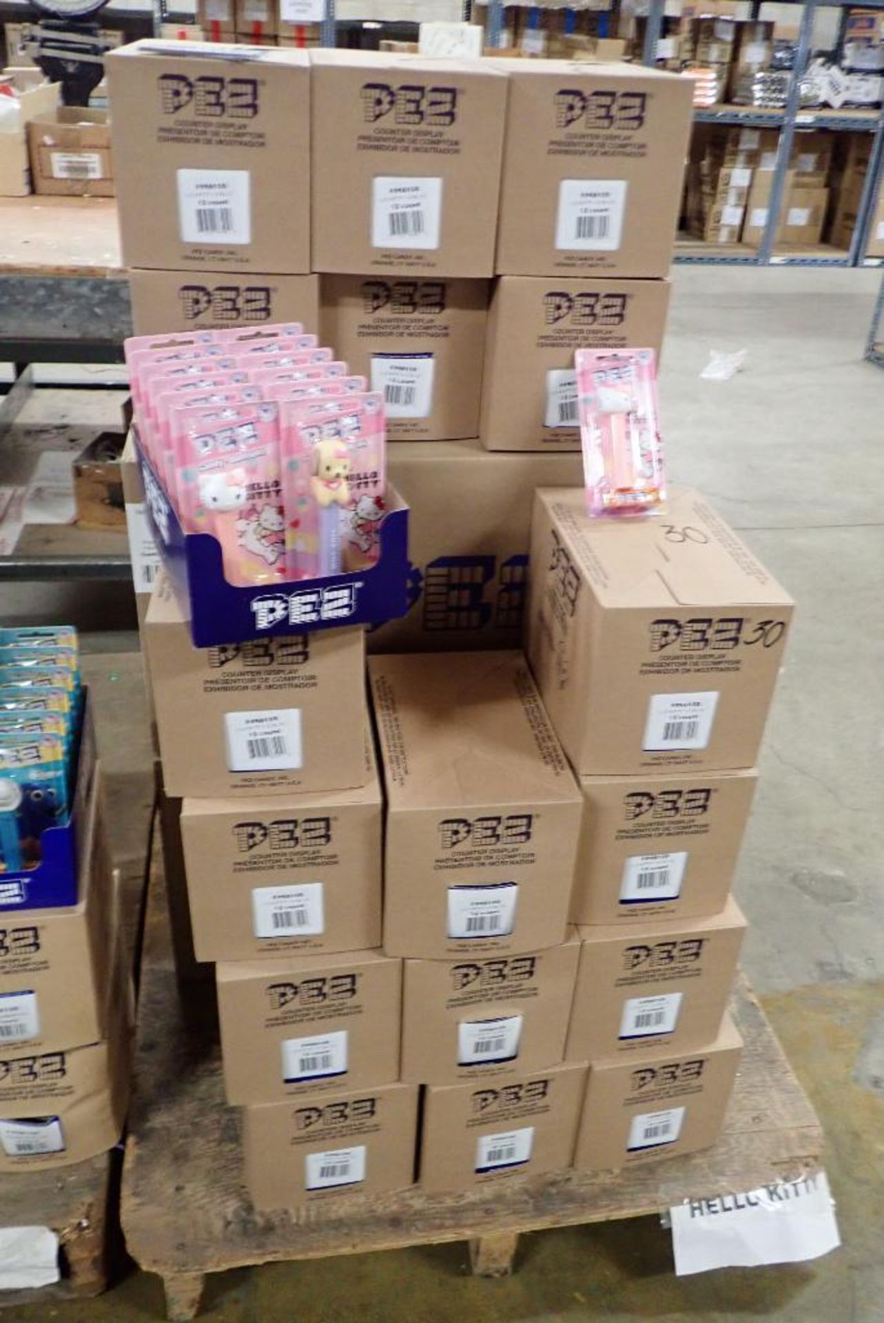 Lot of Approx. (30) Boxes Hello Kitty PEZ Dispensers. - Image 2 of 2