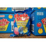 Lot of (4) Cases Fluffy Stuff Cotton Candy.