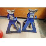 Lot of (2) Blue-Point 6-ton Jack Stands.